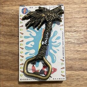 Tombolo Magnetic Bottle Opener Palm Shaped Bronze Bottle Opener